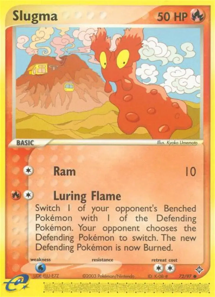 Slugma (72/97) [EX: Dragon] - Pokemon Single