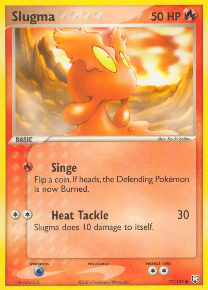 Slugma (77/109) [EX: Team Rocket Returns] - Pokemon Single
