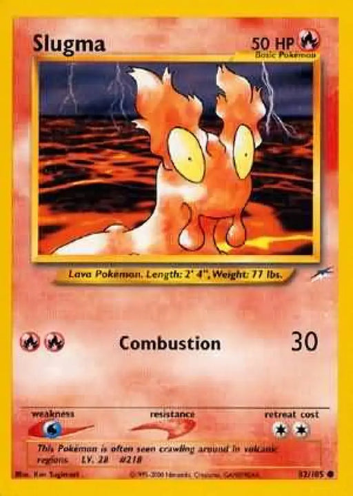 Slugma (82/105) [Neo Destiny Unlimited] - Pokemon Single