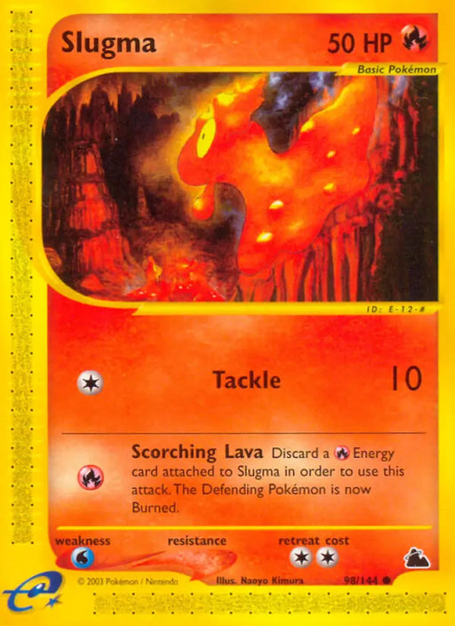 Slugma (98/144) [Skyridge] - Pokemon Single