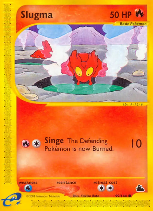 Slugma (99/144) [Skyridge] - Pokemon Single