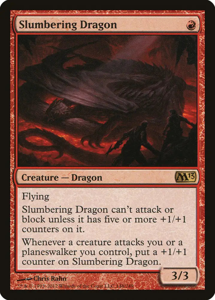 Slumbering Dragon [Magic 2013] - MTG Single