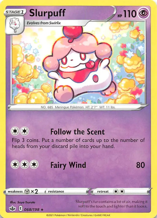 Slurpuff (068/198) [Sword & Shield: Chilling Reign] - Pokemon Single