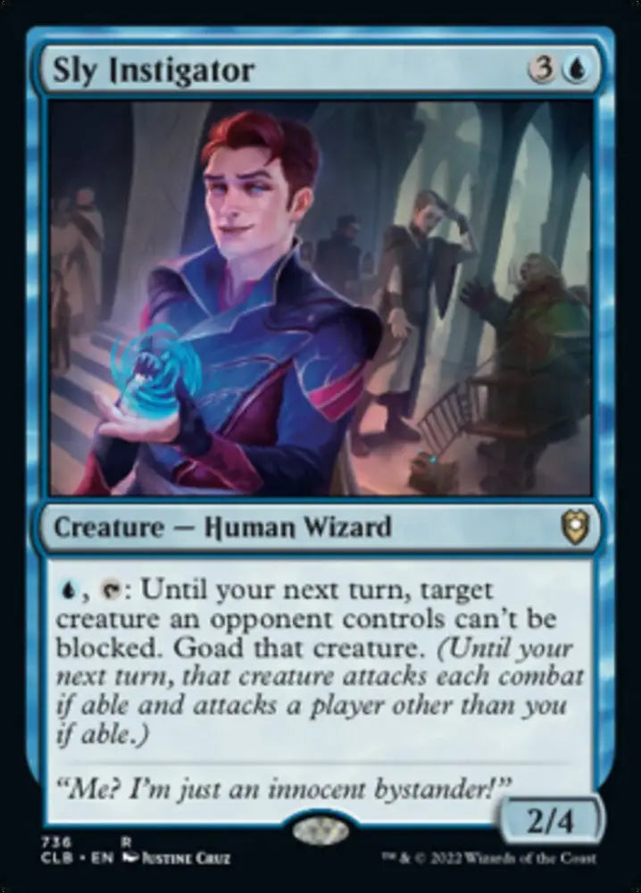 Sly Instigator [Commander Legends: Battle for Baldur’s Gate] - MTG Single