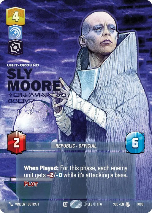 Sly Moore - Witness to Power (Prestige Foil) (1088) [Secrets of Power]