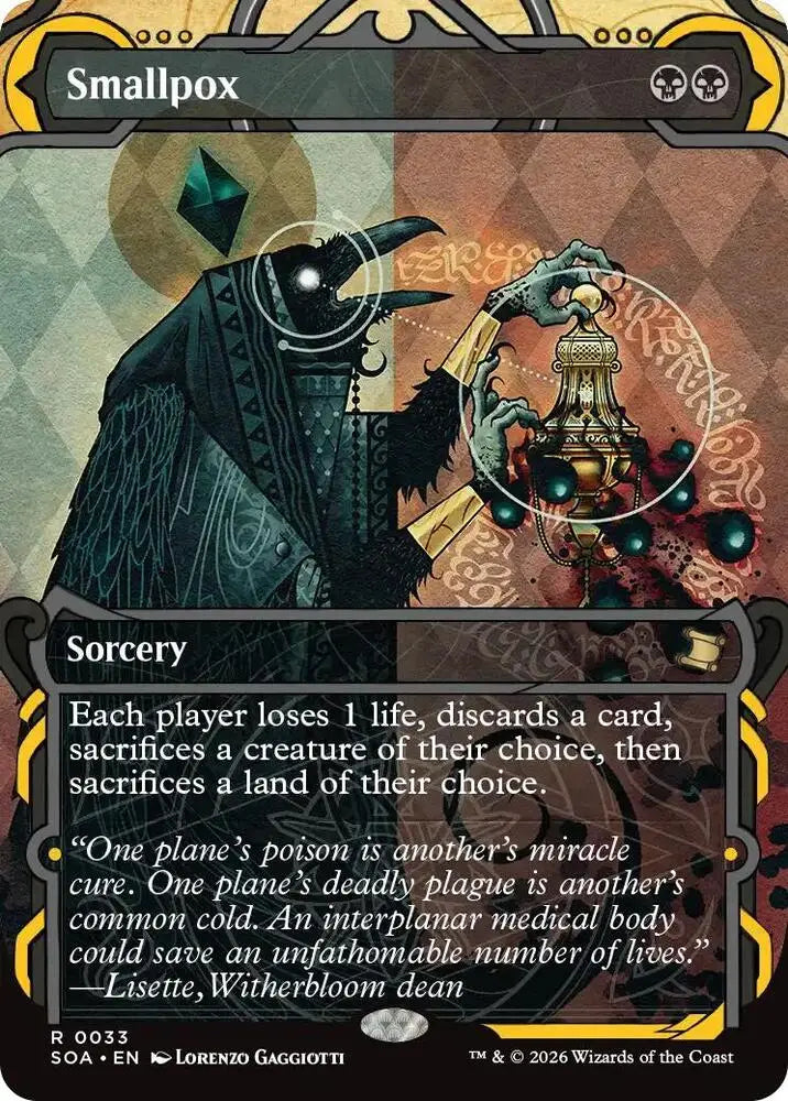 Smallpox (33) [Secrets of Strixhaven: Mystical Archive]