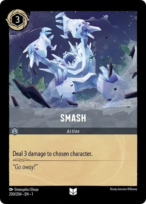 Smash (200/204) [The First Chapter] - Lorcana Single