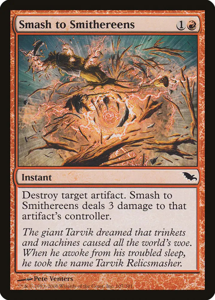 Smash to Smithereens [Shadowmoor] - MTG Single