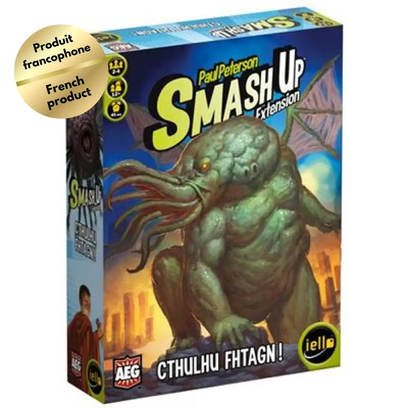 Smash Up: Expansion Cthulhu Fhtang (FR) - Board Games