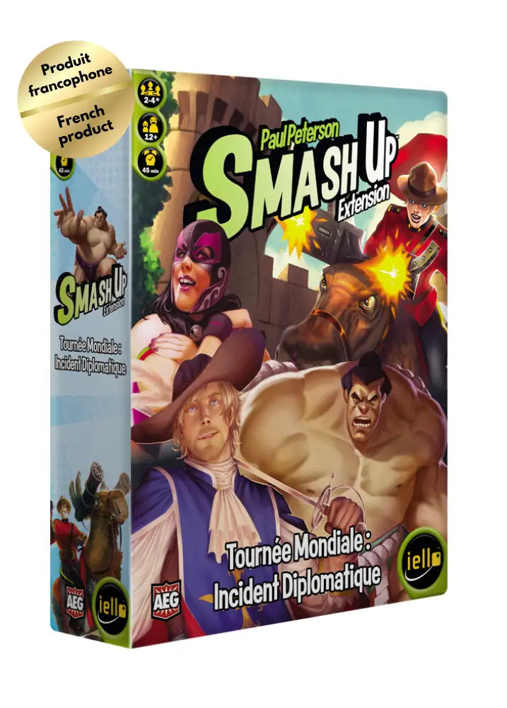 Smash-Up Ext.- Tournée Mondiale: Incident Diplomatique (Fr) - Board Games