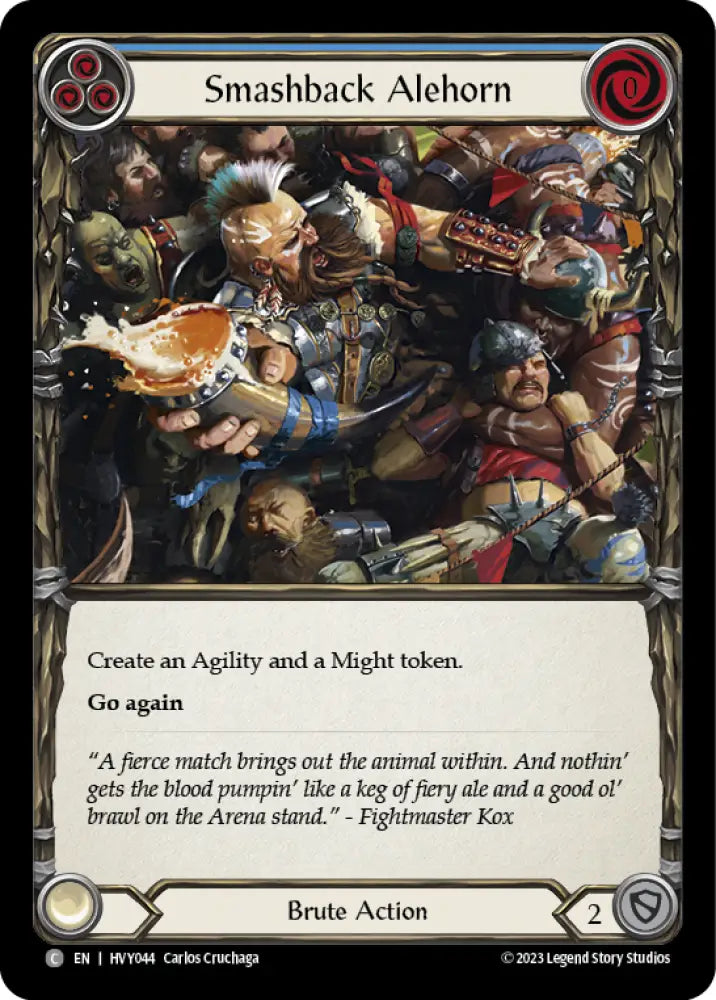 Smashback Alehorn [Heavy Hitters] - Flesh And Blood Single