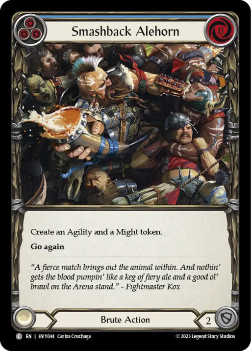 Smashback Alehorn [Heavy Hitters] - Flesh And Blood Single