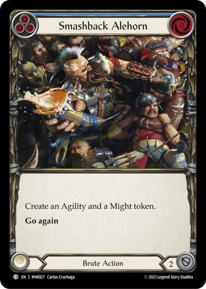 Smashback Alehorn [RNR027] (Rhinar Hero Deck) - Flesh And Blood Single