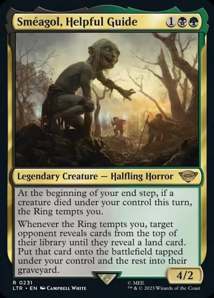 Smeagol Helpful Guide [The Lord of the Rings: Tales of Middle-Earth] - MTG Single