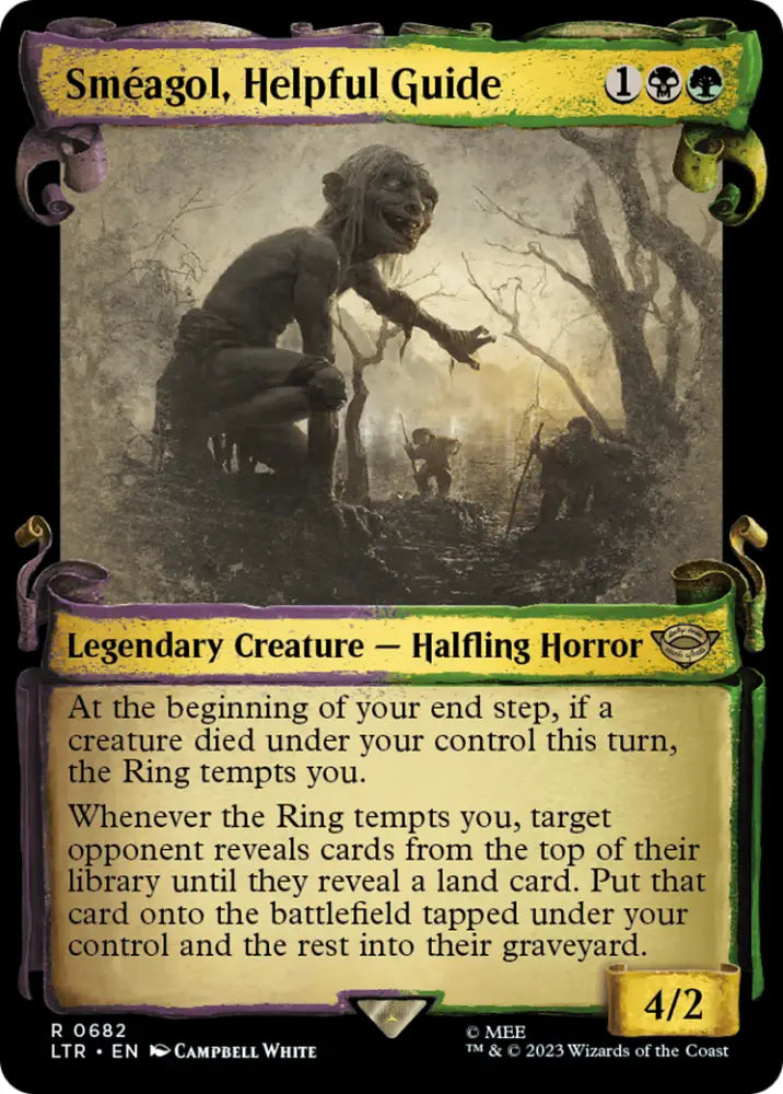 Smeagol Helpful Guide [The Lord of the Rings: Tales of Middle-Earth Showcase Scrolls] - MTG Single