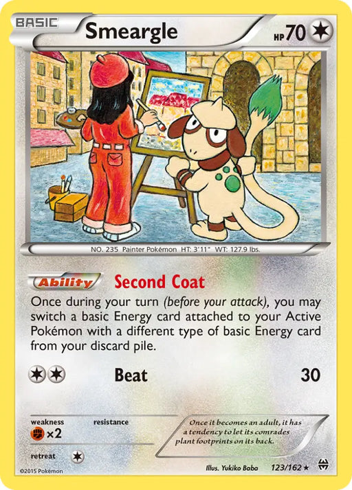Smeargle (123/162) [XY: BREAKthrough] - Pokemon Single