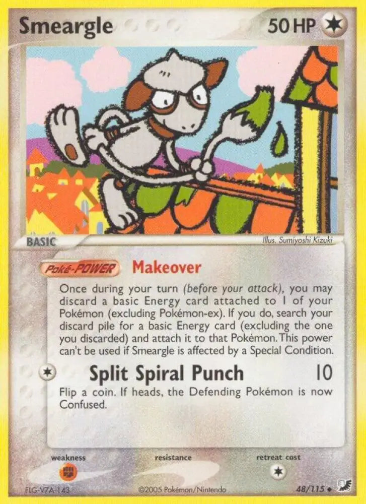 Smeargle (48/115) [EX Unseen Forces]
