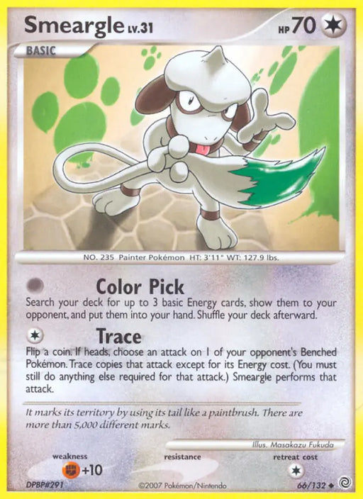 Smeargle (66/132) [Diamond & Pearl: Secret Wonders] - Pokemon Single