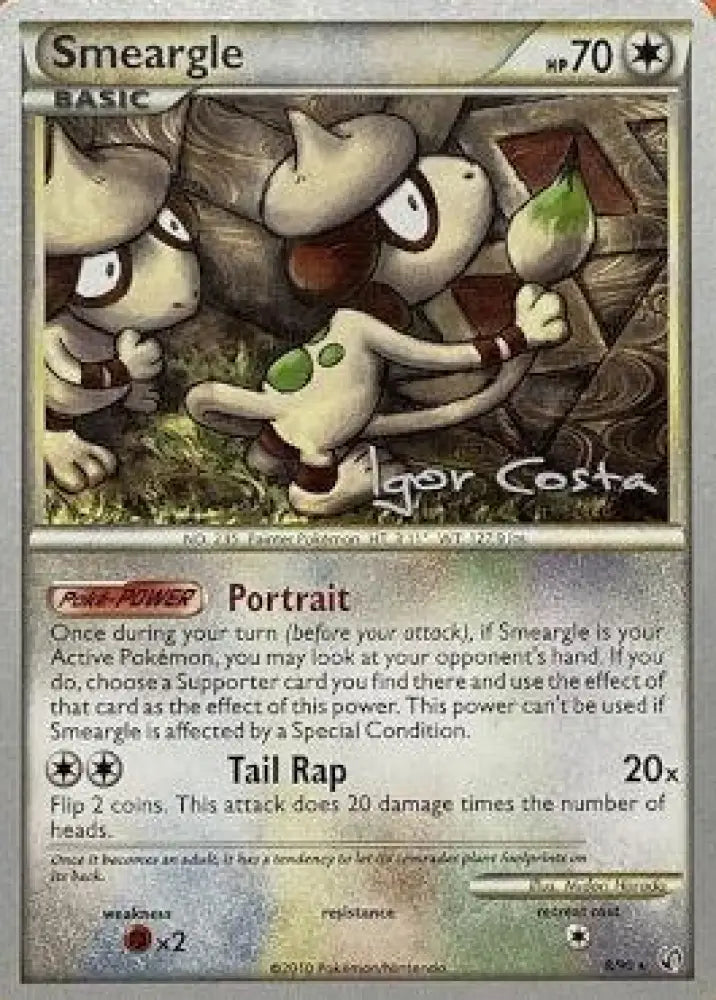 Smeargle (8/90) (Pesadelo Prism - Igor Costa) [World Championships 2012] - Pokemon Single