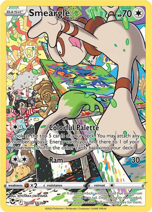 Smeargle (TG10/TG30) [Sword & Shield: Silver Tempest] - Pokemon Single