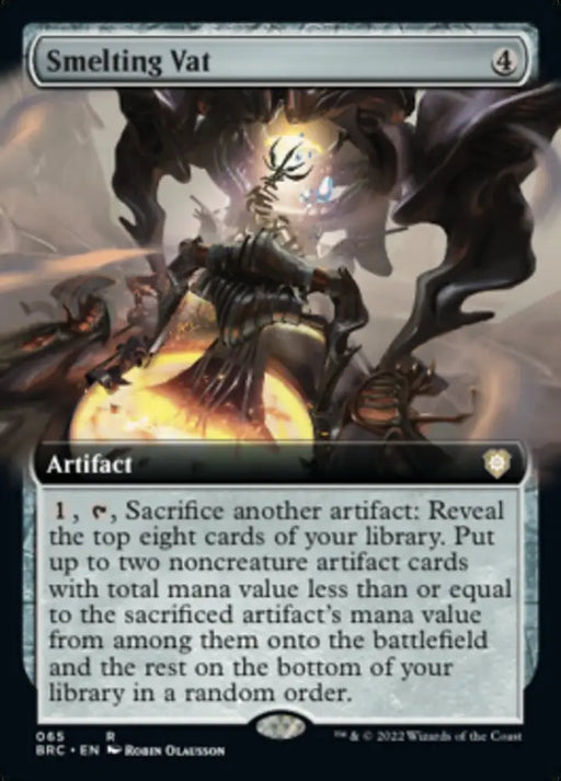 Smelting Vat (Extended Art) [The Brothers’ War Commander] - MTG Single