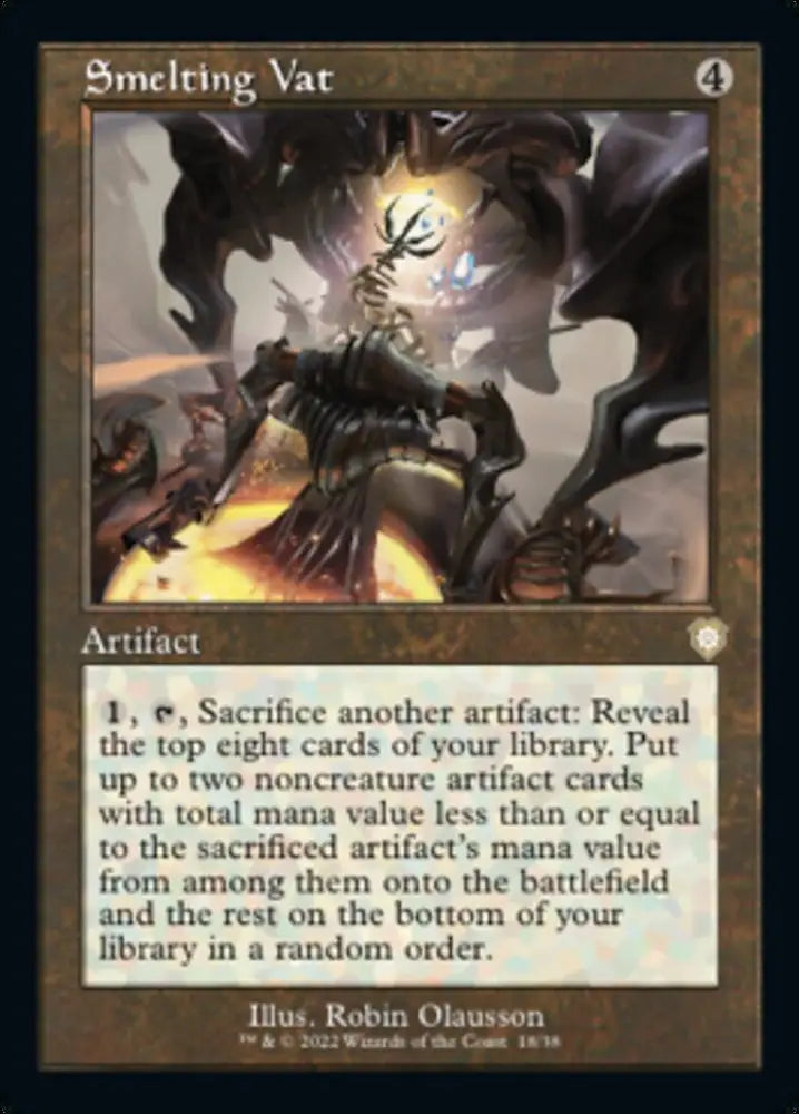 Smelting Vat (Retro) [The Brothers’ War Commander] - MTG Single