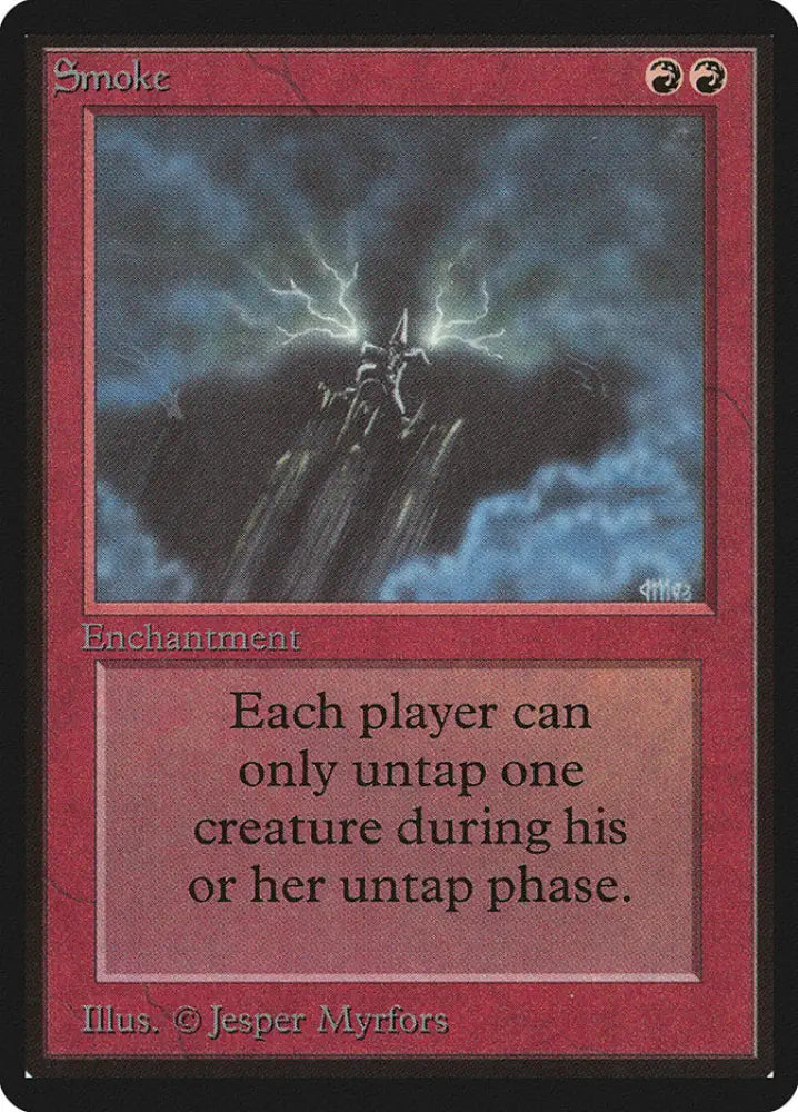 Smoke [Beta Edition] - MTG Single