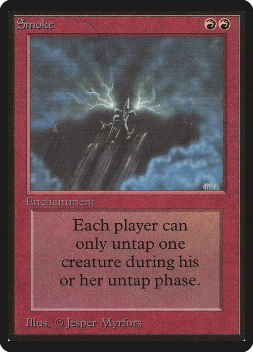 Smoke [Beta Edition] - MTG Single