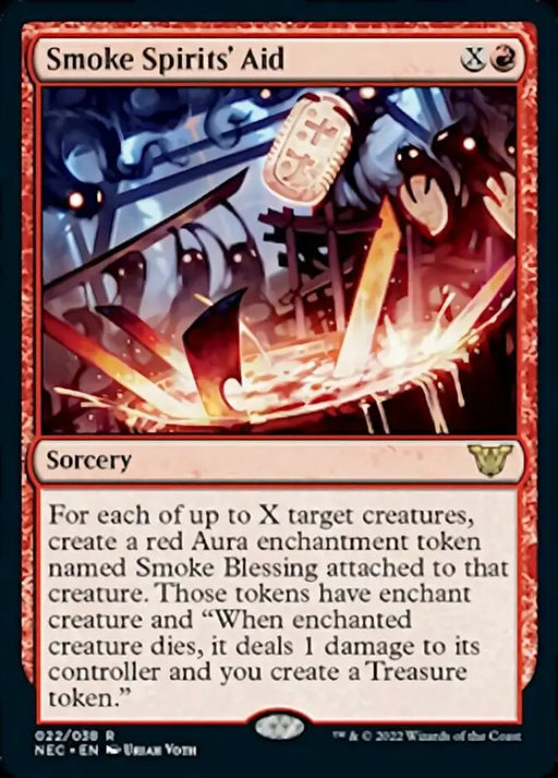 Smoke Spirits’ Aid [Kamigawa: Neon Dynasty Commander] - MTG Single
