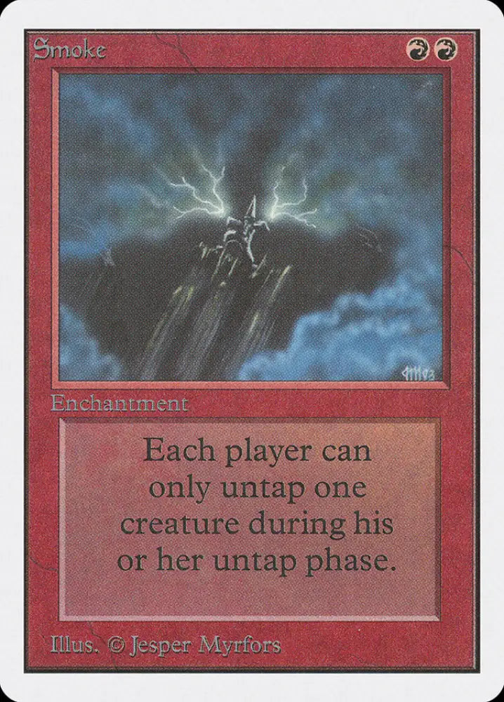Smoke [Unlimited Edition] - MTG Single
