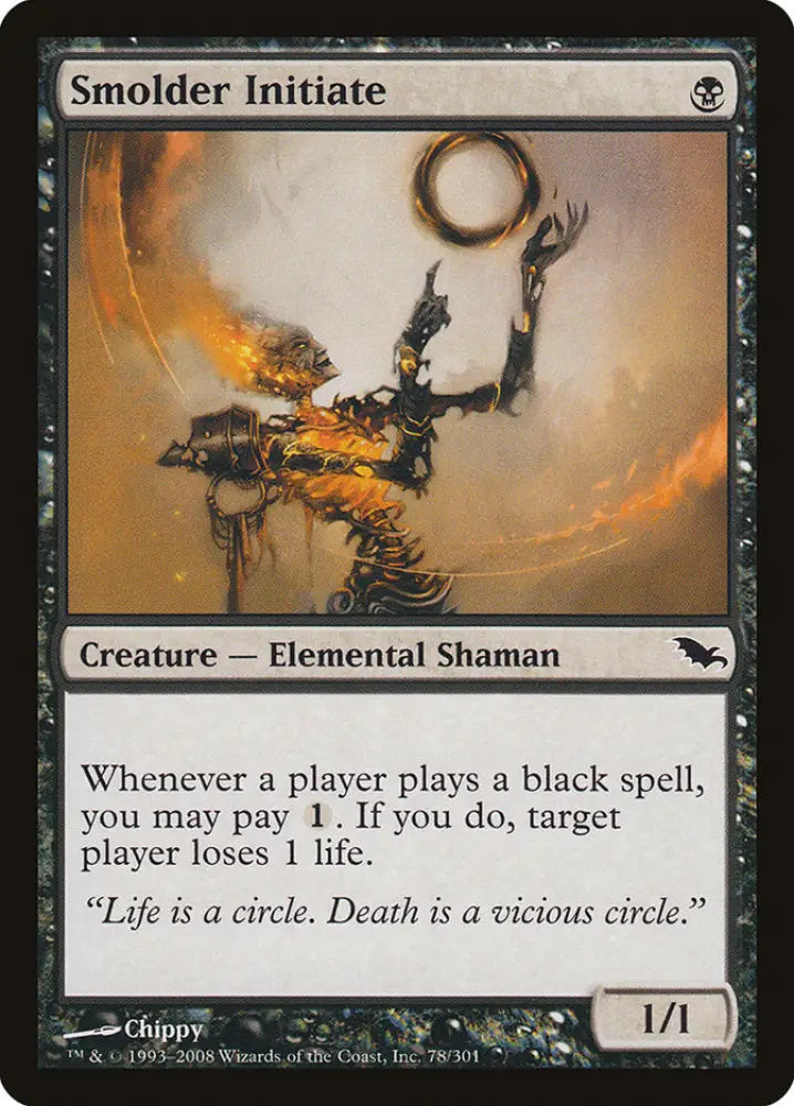 Smolder Initiate [Shadowmoor] - MTG Single