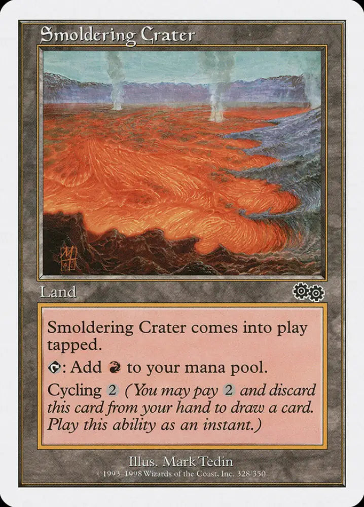 Smoldering Crater [Anthologies] - MTG Single