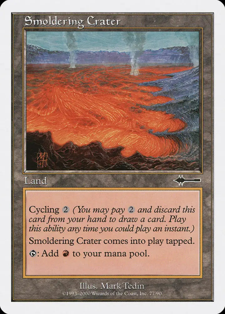Smoldering Crater [Beatdown] - MTG Single