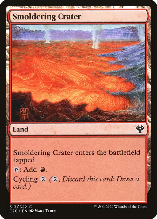 Smoldering Crater [Commander 2020] - MTG Single