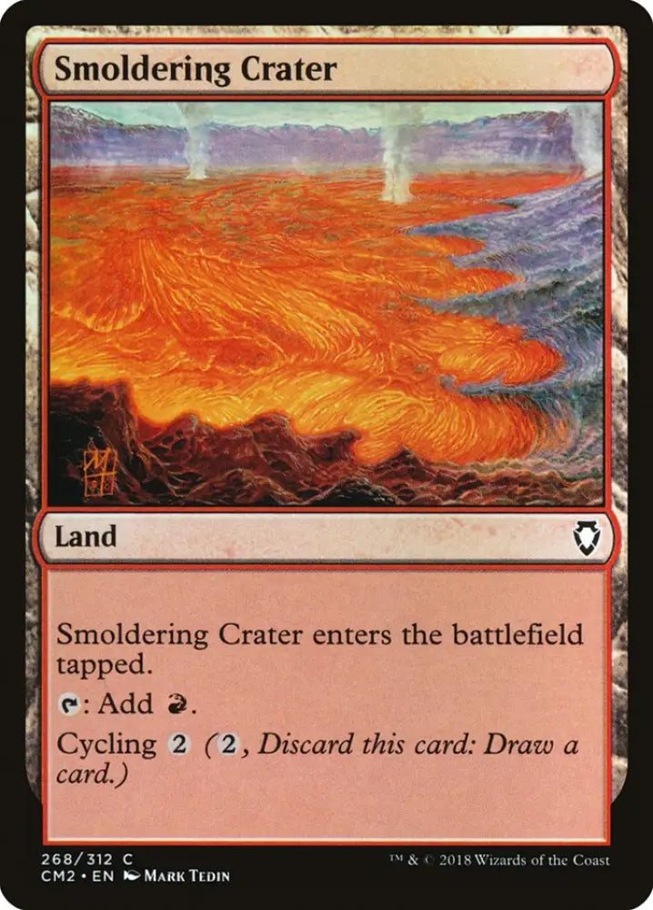 Smoldering Crater [Commander Anthology Volume II] - MTG Single