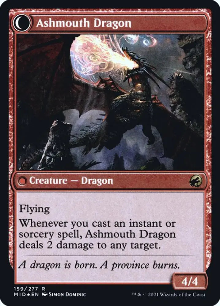 Smoldering Egg (159) [Prerelease Cards] Reverse