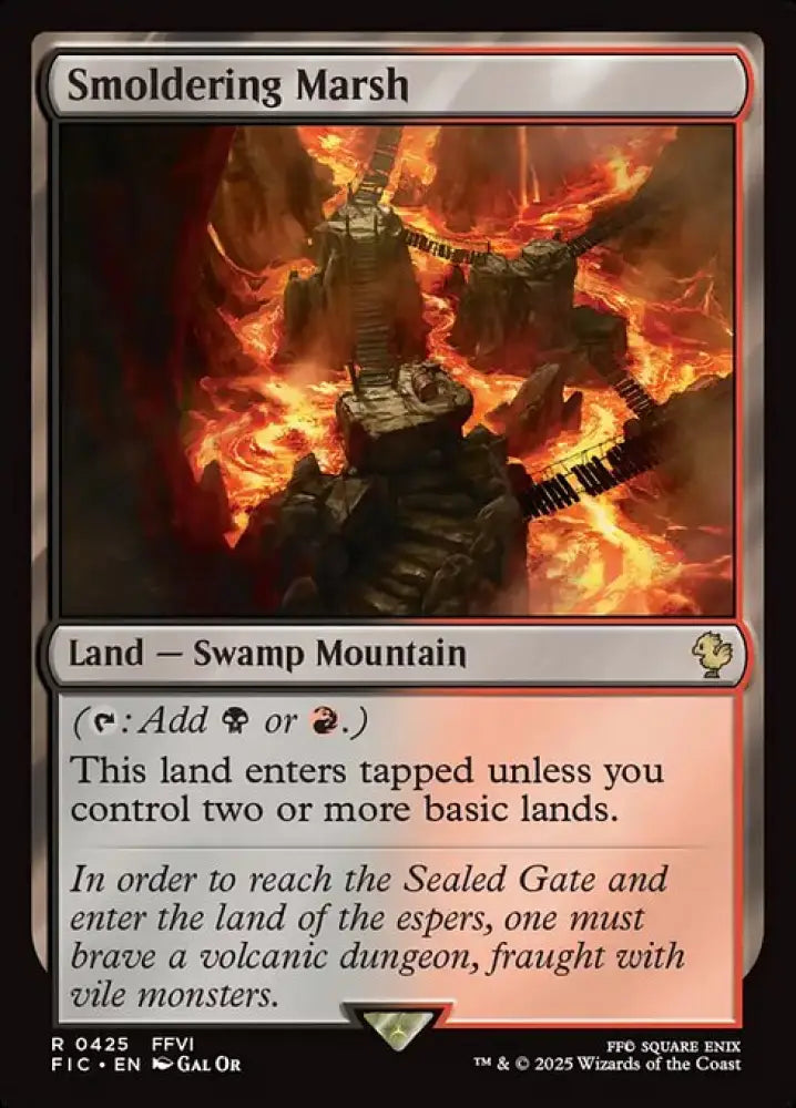 Smoldering Marsh (425) [Final Fantasy Commander]