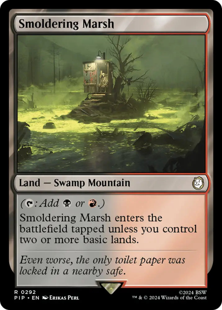 Smoldering Marsh [Fallout] - MTG Single