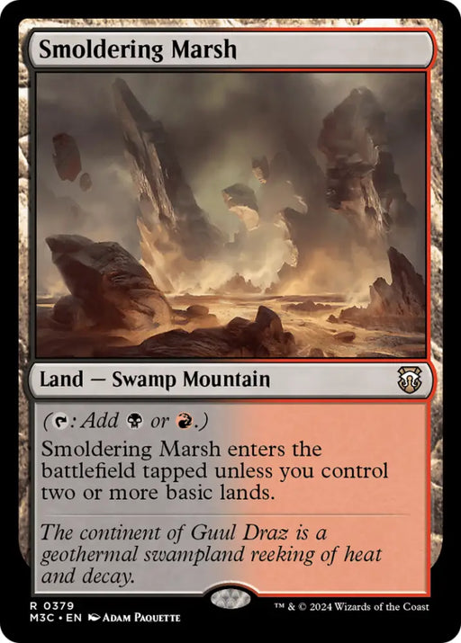 Smoldering Marsh [Modern Horizons 3 Commander] - MTG Single