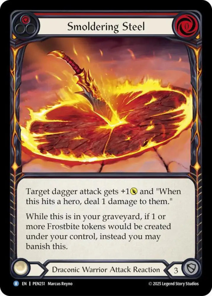 Smoldering Steel (Red) (PEN251) [Compendium of Rathe]