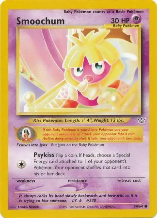 Smoochum (54/64) [Neo Revelation Unlimited] - Pokemon Single