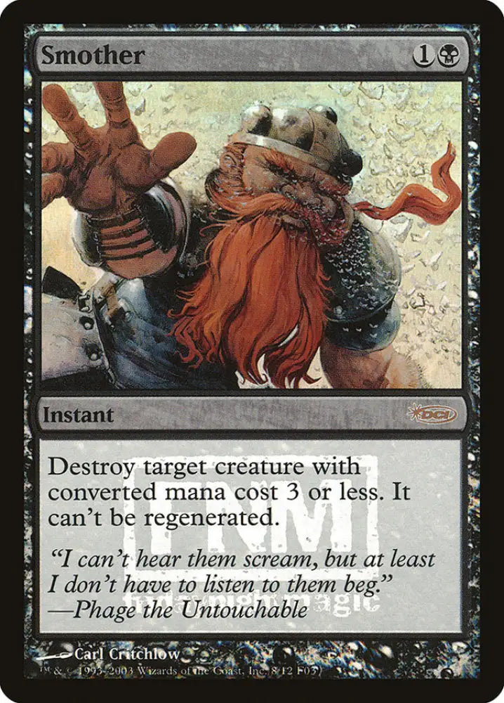 Smother [Friday Night Magic 2003] - MTG Single