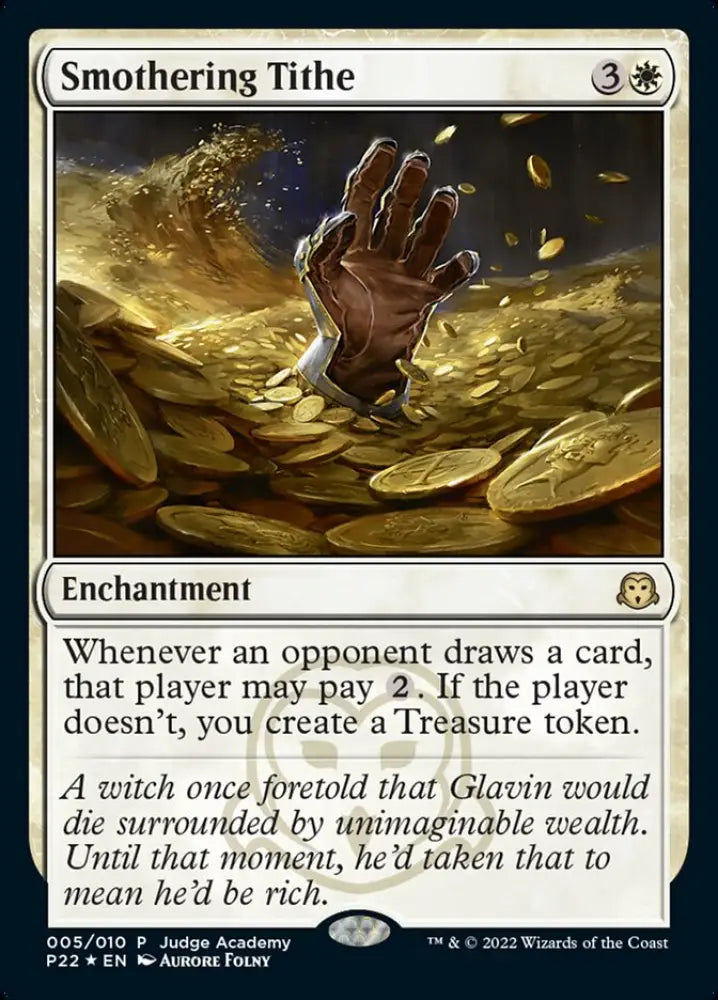 Smothering Tithe [Judge Gift Cards 2022] - MTG Single