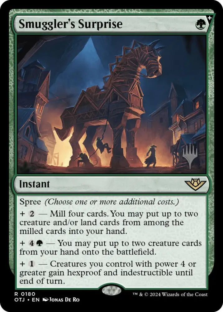 Smuggler’s Surprise (Promo Pack) [Outlaws of Thunder Junction Promos] - MTG Single