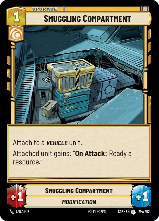 Smuggling Compartment (214/252) [Spark of Rebellion] - Star Wars: Unlimited Single
