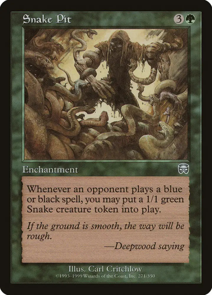 Snake Pit [Mercadian Masques] - MTG Single