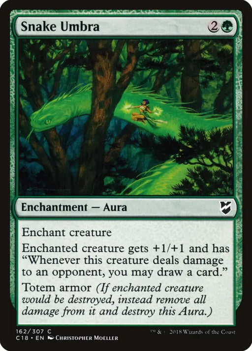 Snake Umbra [Commander 2018] - MTG Single