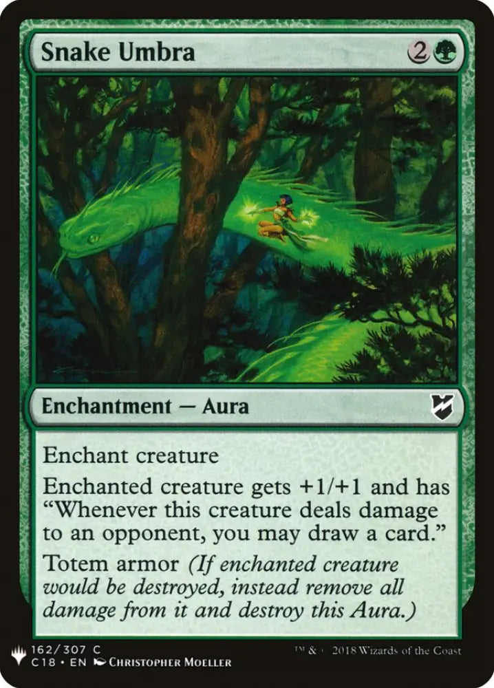 Snake Umbra [Mystery Booster] - MTG Single