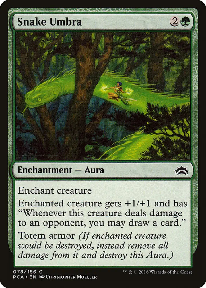 Snake Umbra [Planechase Anthology] - MTG Single
