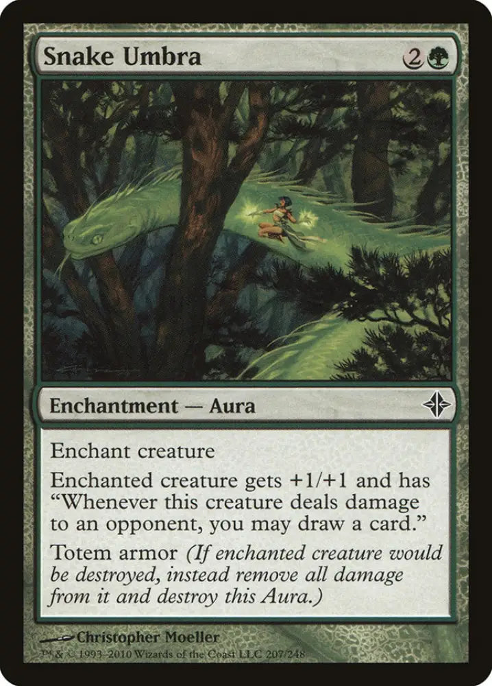 Snake Umbra [Rise of the Eldrazi] - MTG Single